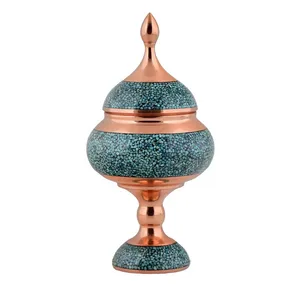 شکلات خوری فیروزه کوبی مسی کد 24