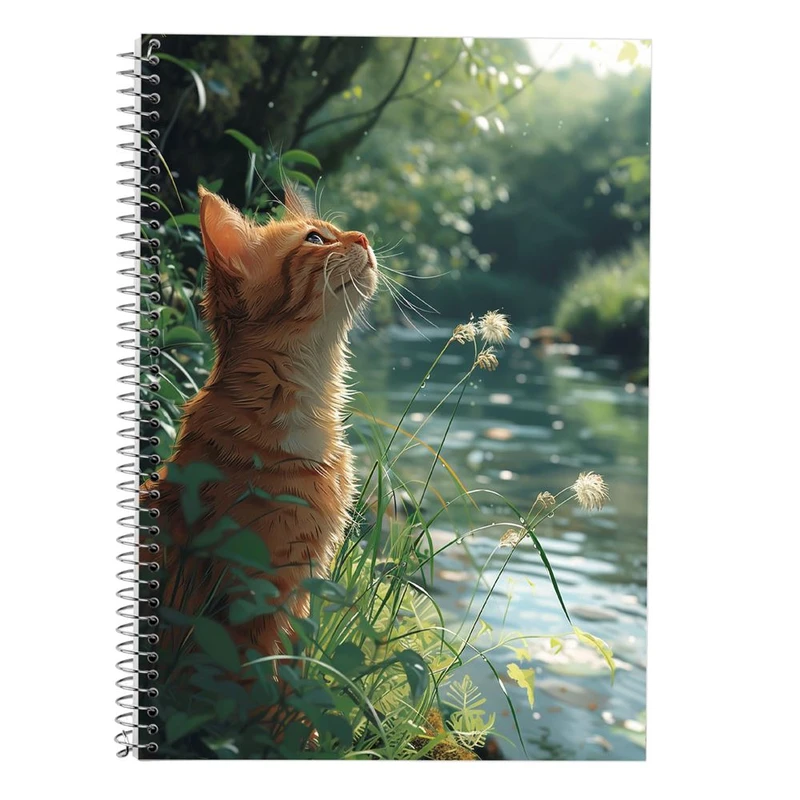 دفتر لغت 50 برگ مدوپد طرح سگ و گربه کد DF17312