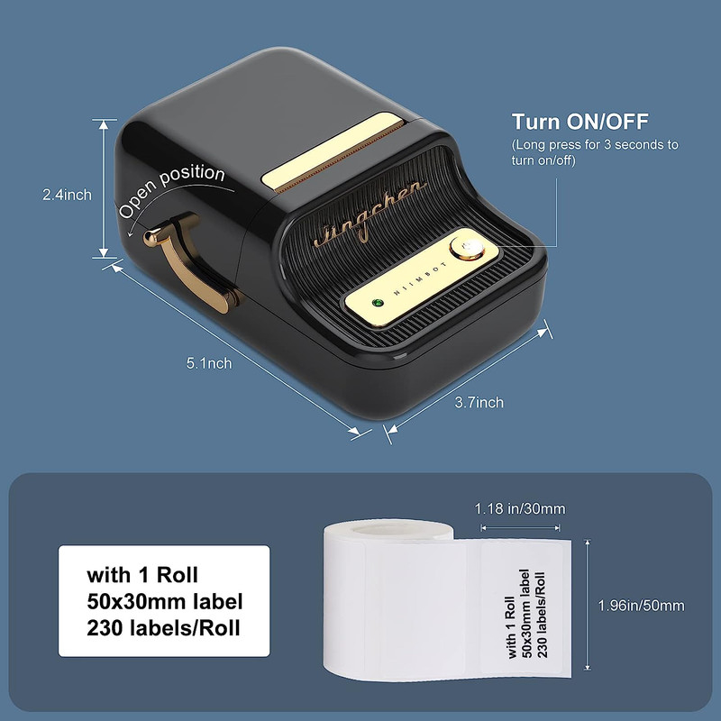 پرینتر لیبل زن نیمبات مدل Jingchen B21
