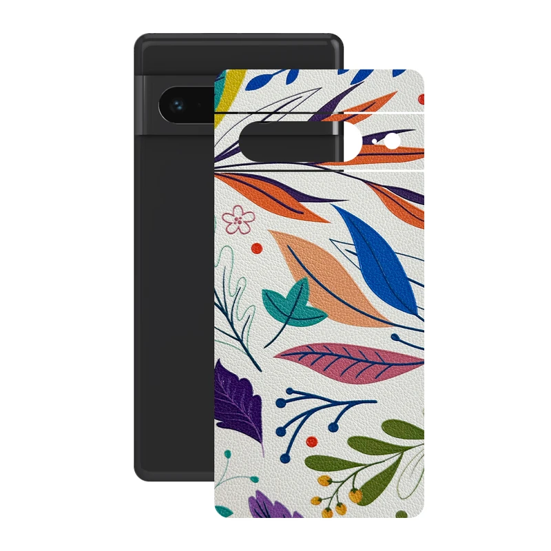 برچسب پوششی ریمکس مدل Leth طرح برگ مناسب برای گوشی موبایل گوگل Pixel 7 Pro