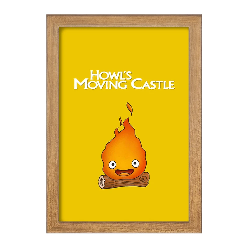 تابلو خندالو مدل انیمه قلعه متحرک هاول کد F558