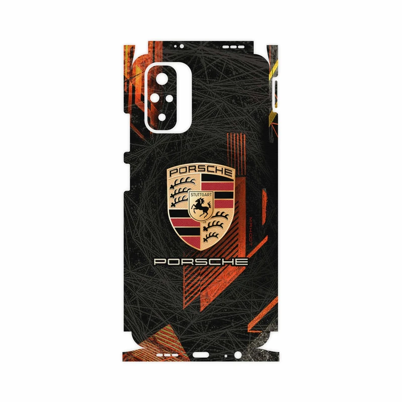 برچسب پوششی ماهوت مدل Porsche-Logo-FullSkin مناسب برای گوشی موبایل شیائومی Redmi Note 10s