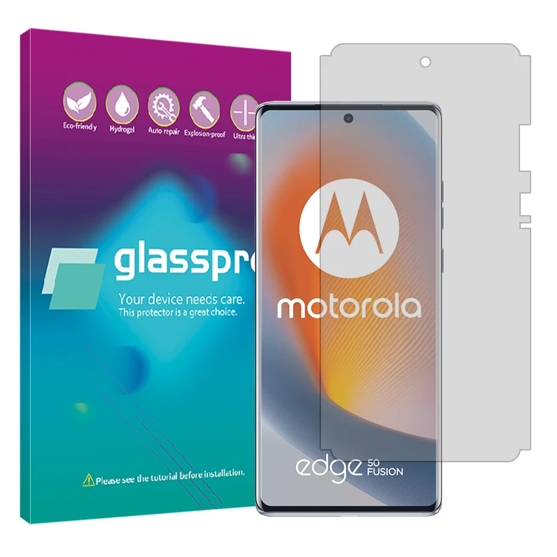 محافظ صفحه نمایش مات گلس پرو مدل Resistant مناسب برای گوشی موبایل موتورولا Edge 50 Fusion