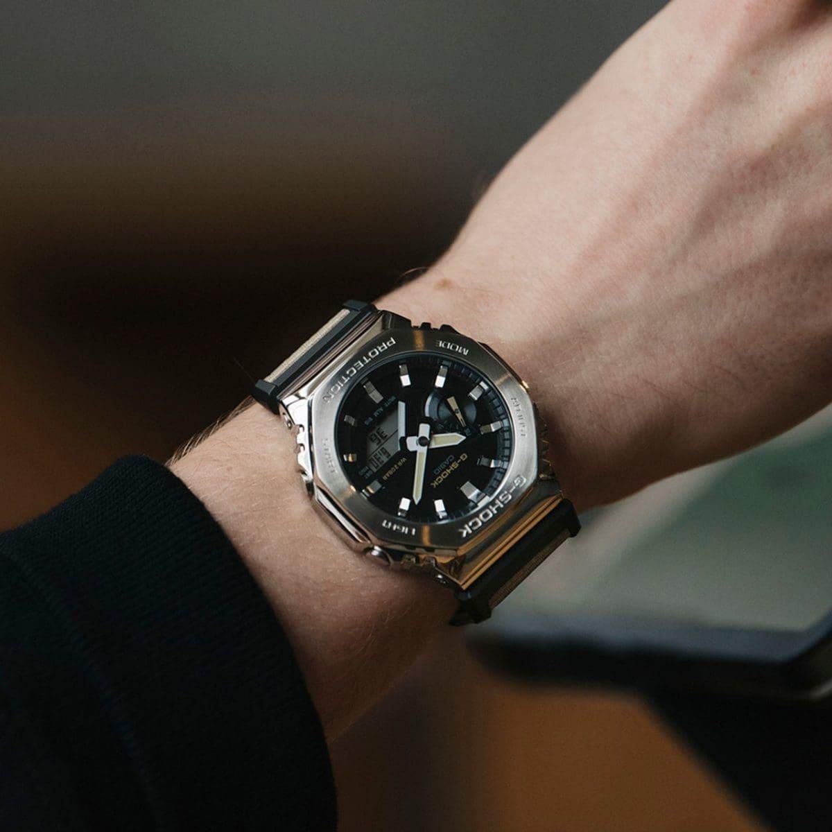 ساعت مچی عقربهای کوارتز مردانه کاسیو مدل GM-2100C-5ADR - - 3