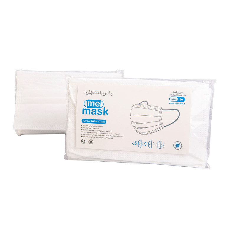 ماسک تنفسی می ماسک مدل 6020 بسته ۲۰۰ عددی
