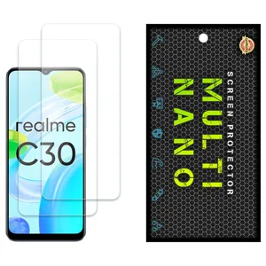 Multi Nano X-S2N Screen Protector For Realme C30 Pack of 2