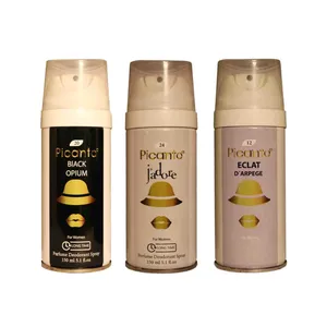 اسپری خوشبو کننده بدن زنانه پیکانتو مدل pw4 حجم 150 میلی لیتر مجموعه 3 عددی