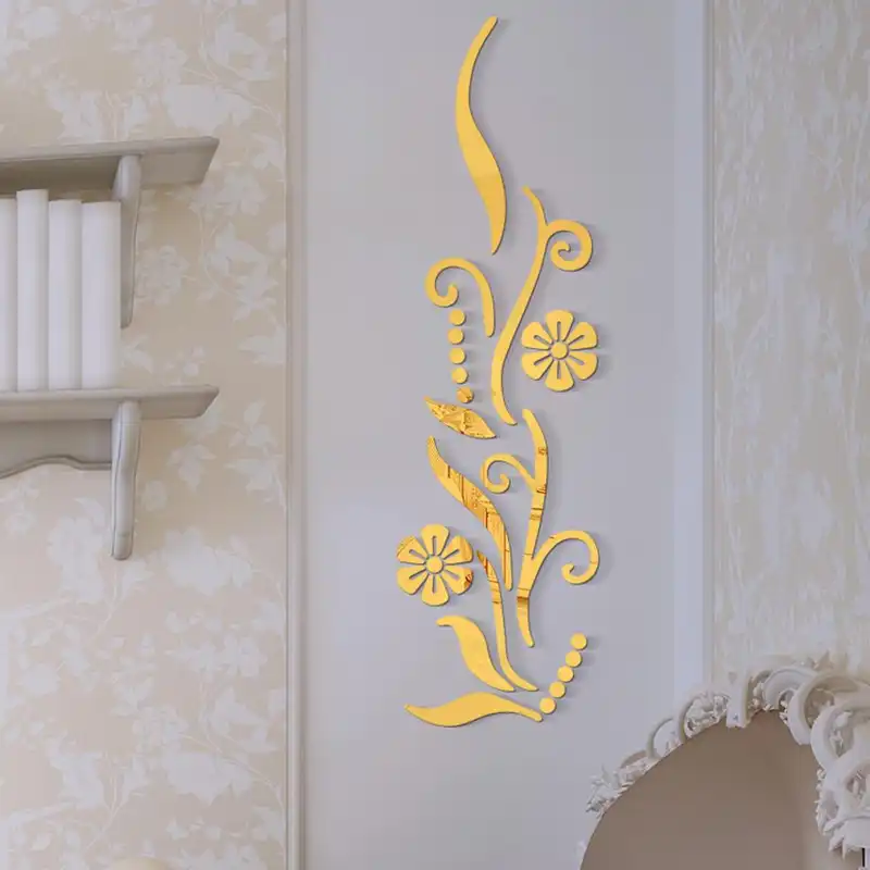 آینه طرح گل کد R1