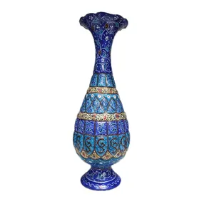 گلدان میناکاری مدل موشکی کد 120