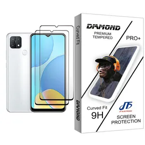 JF Diamond Glass MIX002 Screen Protector For Oppo A15s Pack Of 2