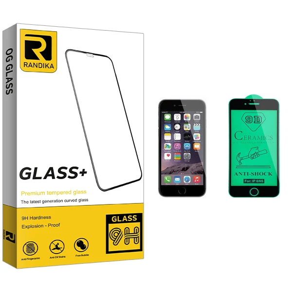 محافظ صفحه نمایش سرامیکی راندیکا مدل GLD مناسب برای گوشی موبایل اپل iPhone 6