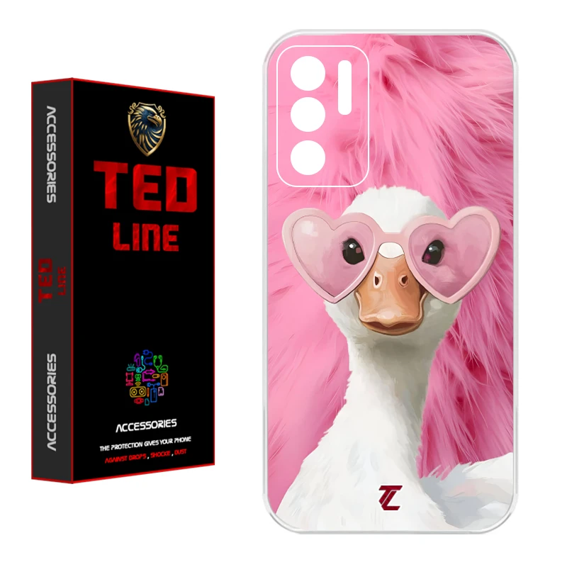 کاور تدلاین طرح اردک کد 1166 مناسب برای گوشی موبایل شیائومی Poco M3 Pro