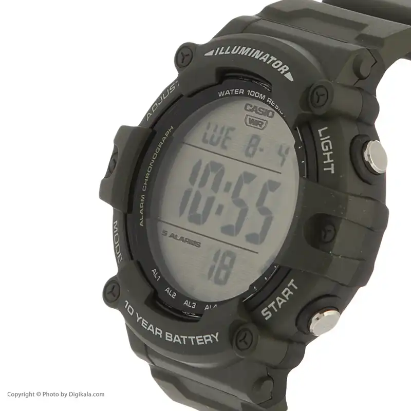 ساعت مچی دیجیتال مردانه کاسیو مدل AE-1500WHX-3AVDF