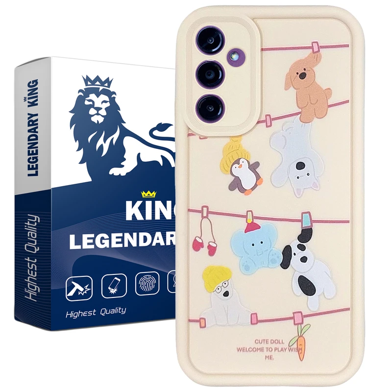 کاور لجندری کینگ طرح RAKHTBAND مناسب برای گوشی موبایل سامسونگ Galaxy A15 4G / A15 5G