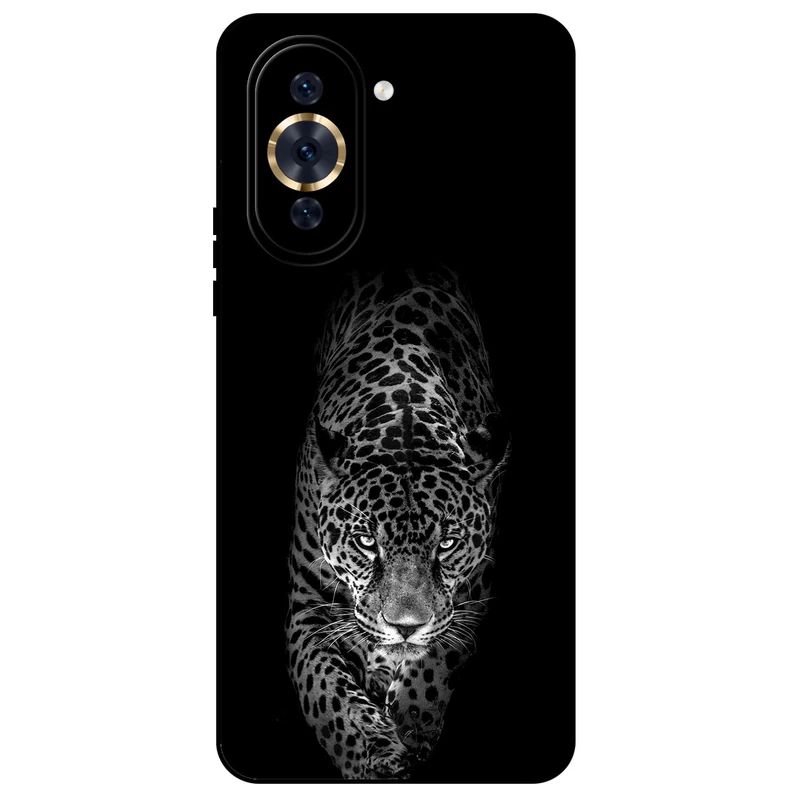 کاور مگافون طرح پلنگ مدل 1879 مناسب برای گوشی موبایل هوآوی Nova 10