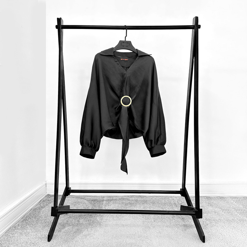 بلوز آستین بلند زنانه مدل جولیا طرح سگکی کد BK.1029