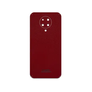MAHOOT Red-Leather Cover Sticker for Xiaomi Poco F2 Pro