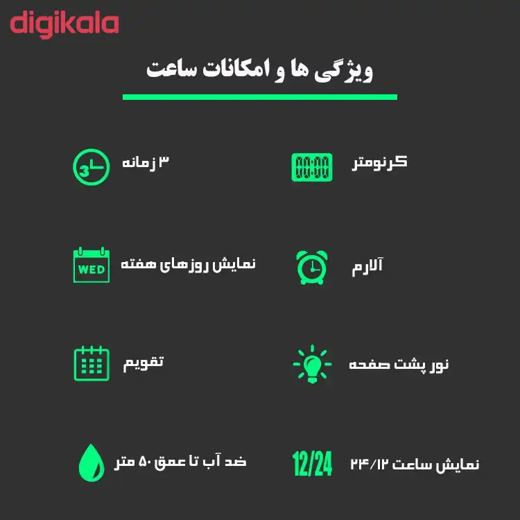 ساعت مچی عقربه ای اسکمی مدل 1637