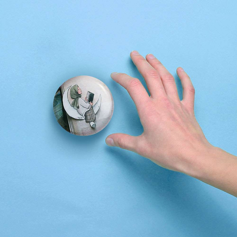 آینه جیبی خندالو مدل حجاب  کد 5543