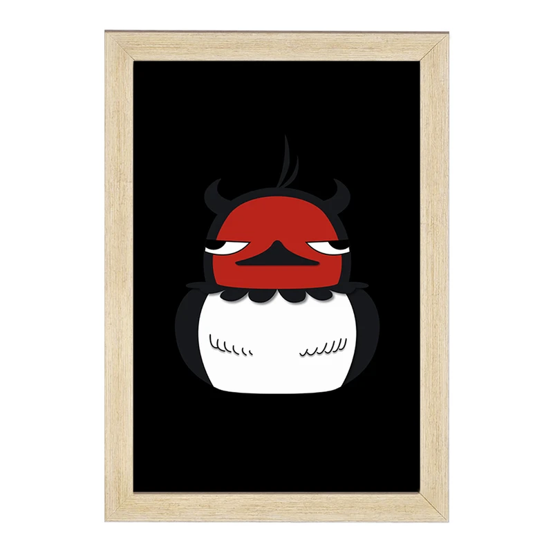 تابلو خندالو مدل نرو انیمه بلک کلاور Black Clover  کد 11739