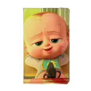 کیف کلاسوری مدل بچه رئیس کارتونی کد TKA مناسب برای تبلت سامسونگ Galaxy Tab A7 lite T225
