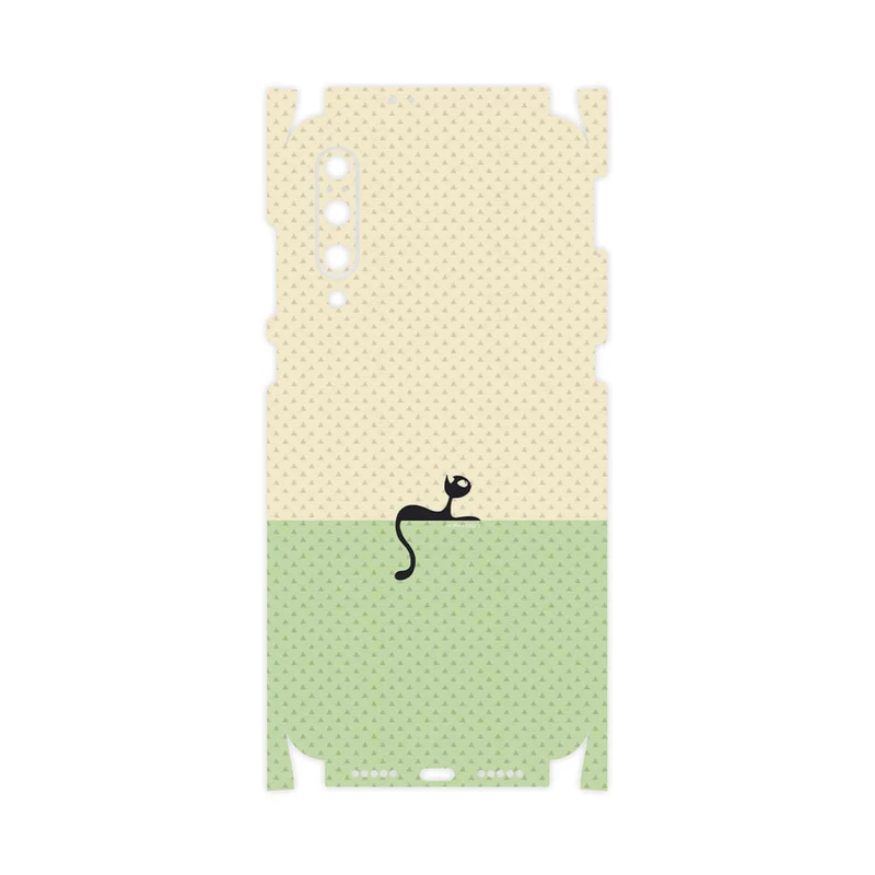 برچسب پوششی ماهوت مدل Minimal Internet Cat Icon-FullSkin مناسب برای گوشی موبایل شیائومی Mi 9