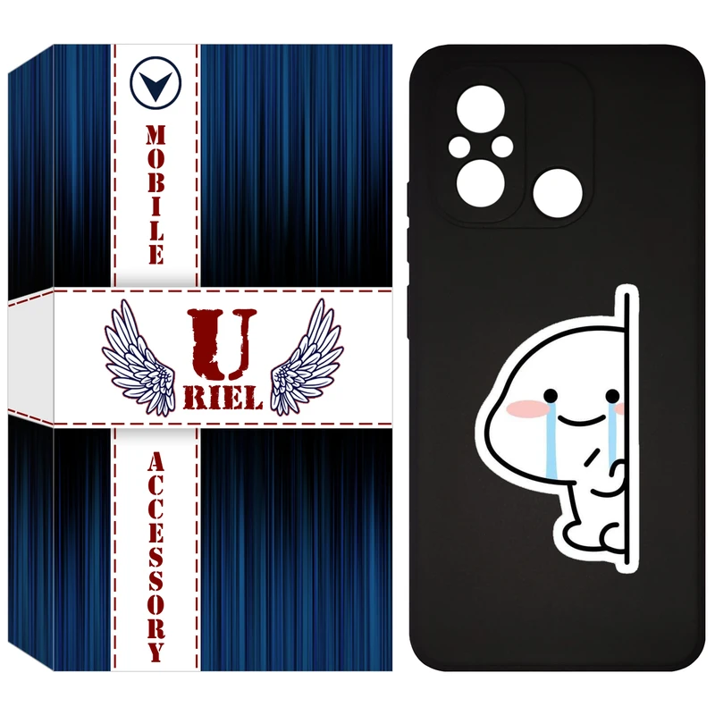 کاور یوریل مدل KSH کد 91 طرح اشک مناسب برای گوشی موبایل شیائومی Redmi 12C