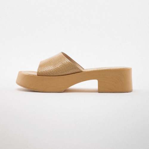 صندل زنانه زارا مدل BLOCK HEEL