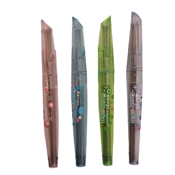 نوک مداد نوکی 0.5 میلی متری مدل candy colors مجموعه 4 عددی