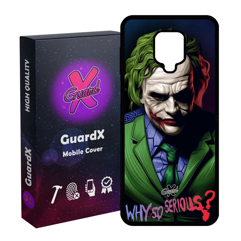 کاور گارد ایکس طرح Joker مدل Glass10187 مناسب برای گوشی موبایل شیائومی Redmi Note 9S / Note 9 Pro / Note 9 Pro Max