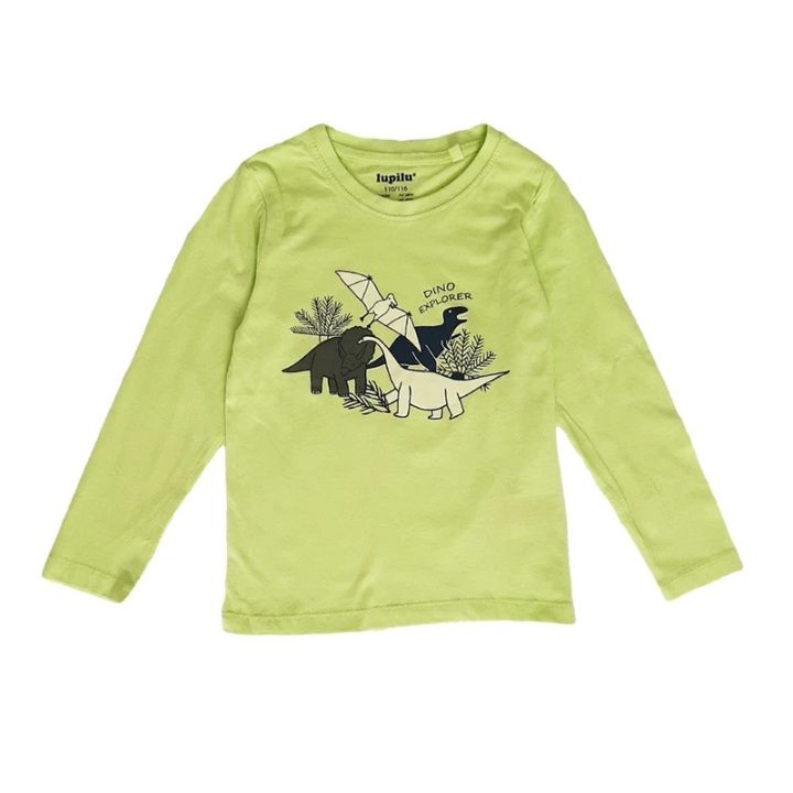 تی شرت آستین بلند پسرانه لوپیلو مدل دایناسور tk99 -  - 3