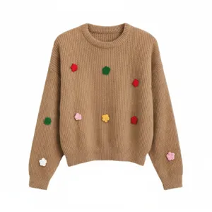 پلیور یقه گرد زنانه مدل Asalp