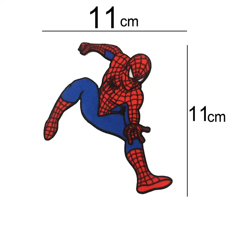 استیکر پارچه و لباس مدل اسپایدرمن کد 1