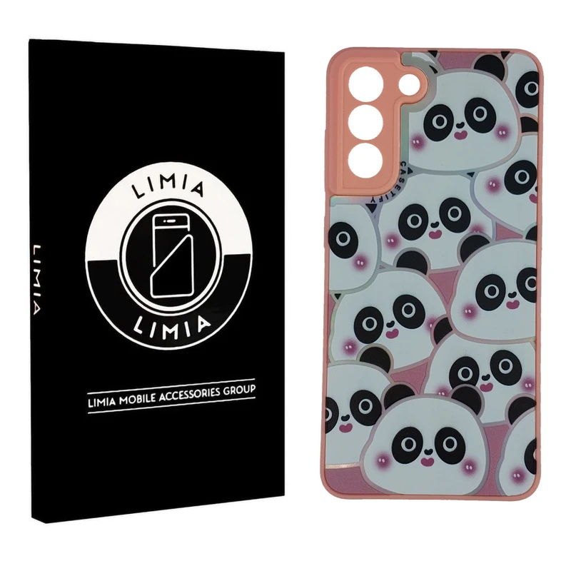 کاور لیمیا مدل فانتزی لنزدار طرح عروسکی PVD مناسب برای گوشی موبایل سامسونگ Galaxy S21 FE