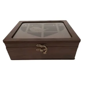 جعبه چای کیسه ای مدل چهار پارت طرح پرنده