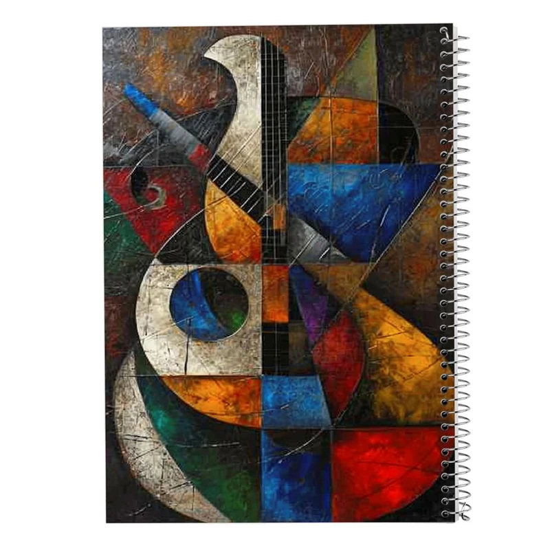 دفتر لیست خرید 50 برگ مدوپد مدل اشکال فانتزی کد DF16162