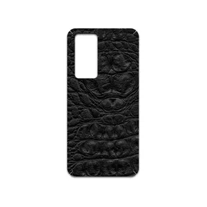 MAHOOT Black-Crocodile-Leather Cover Sticker for Xiaomi 12T