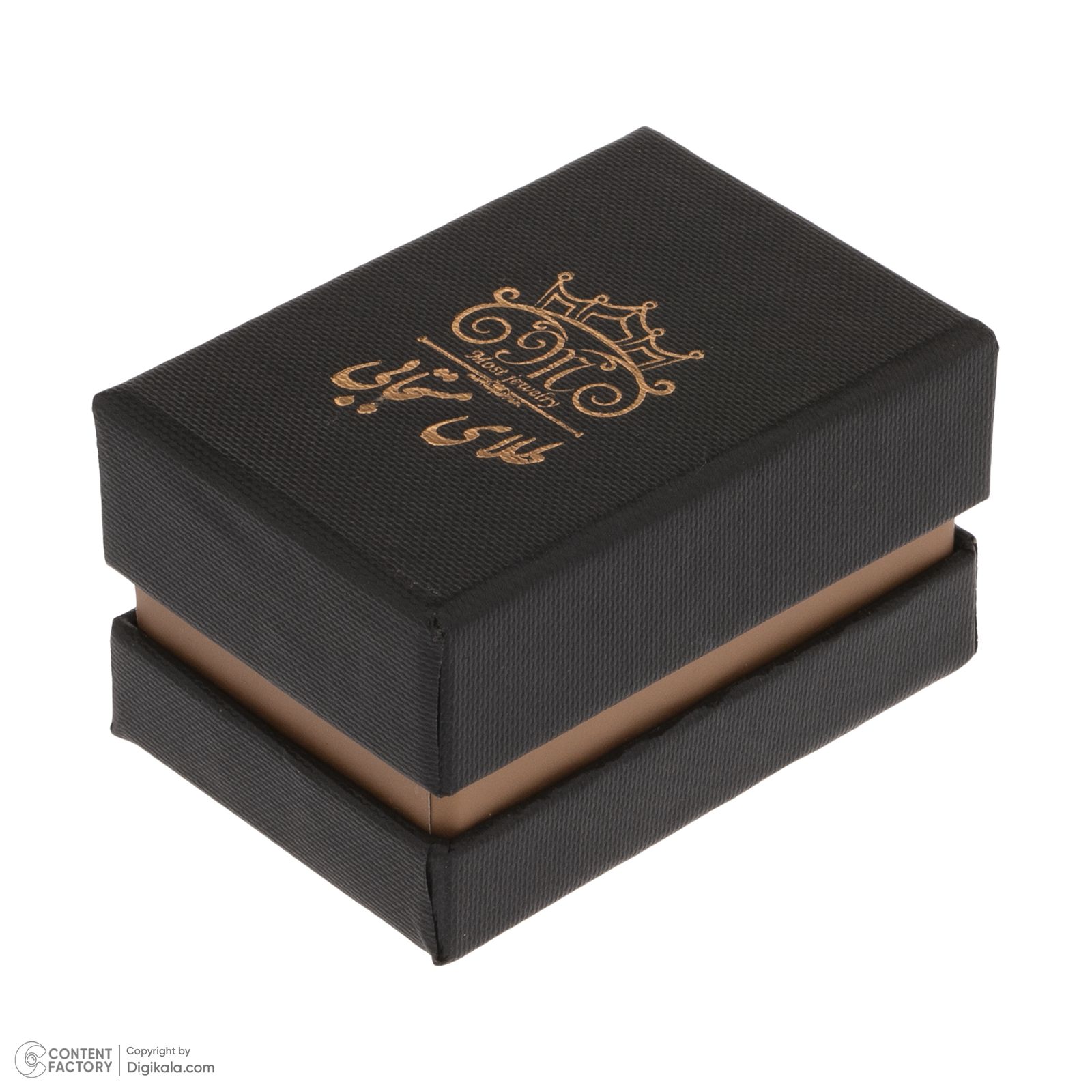 گوشواره طلا 18 عیار دخترانه طلای مستجابی مدل 15104 -  - 3