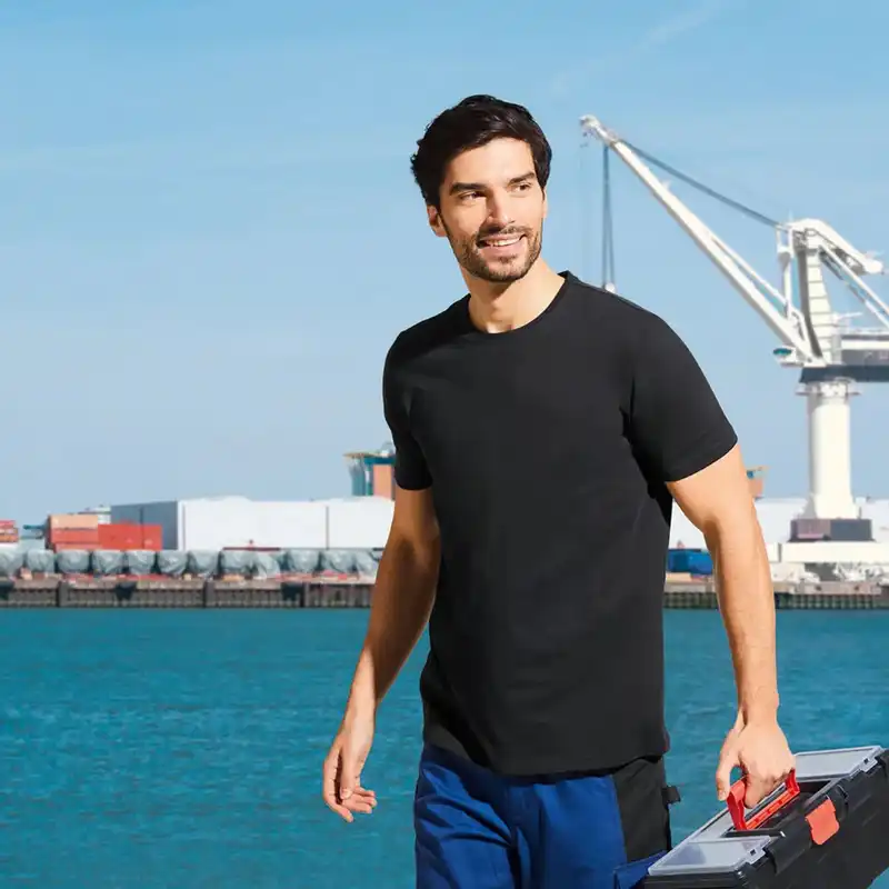 تی شرت آستین کوتاه مردانه لیورجی مدل 10597576