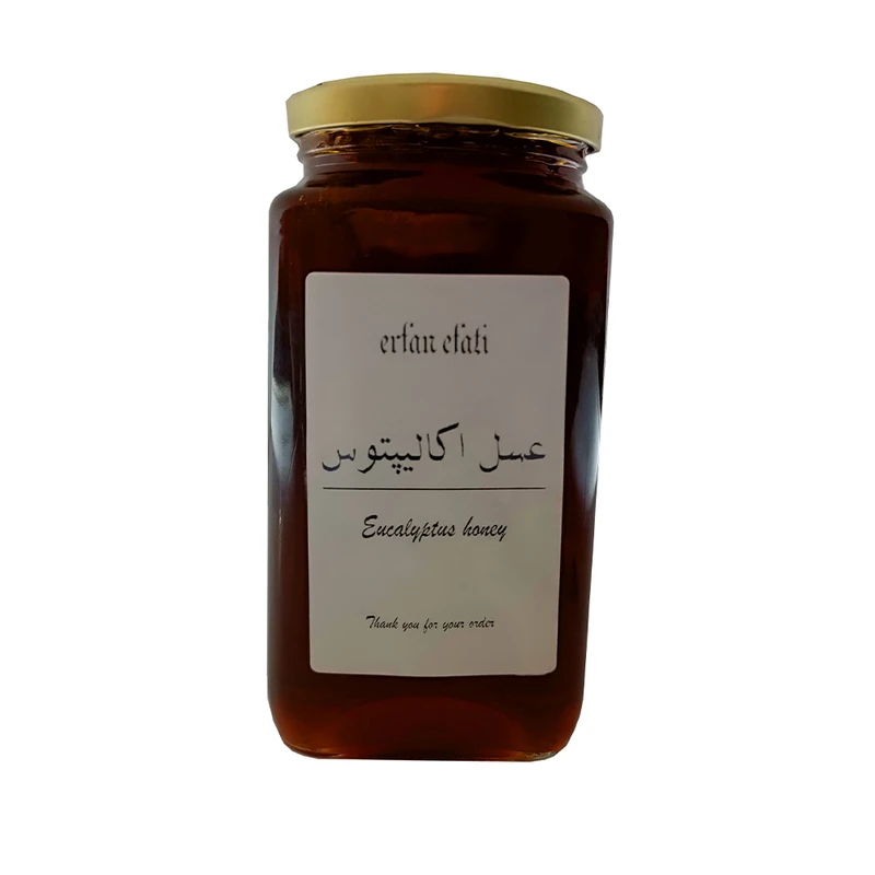 عسل اکالیپتوس بدون تغذیه کل چرمی - 980 گرم