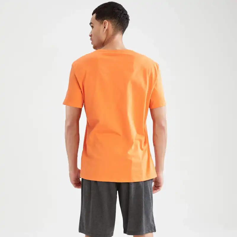 ست تی شرت و شلوارک مردانه دفکتو مدل 927RD266