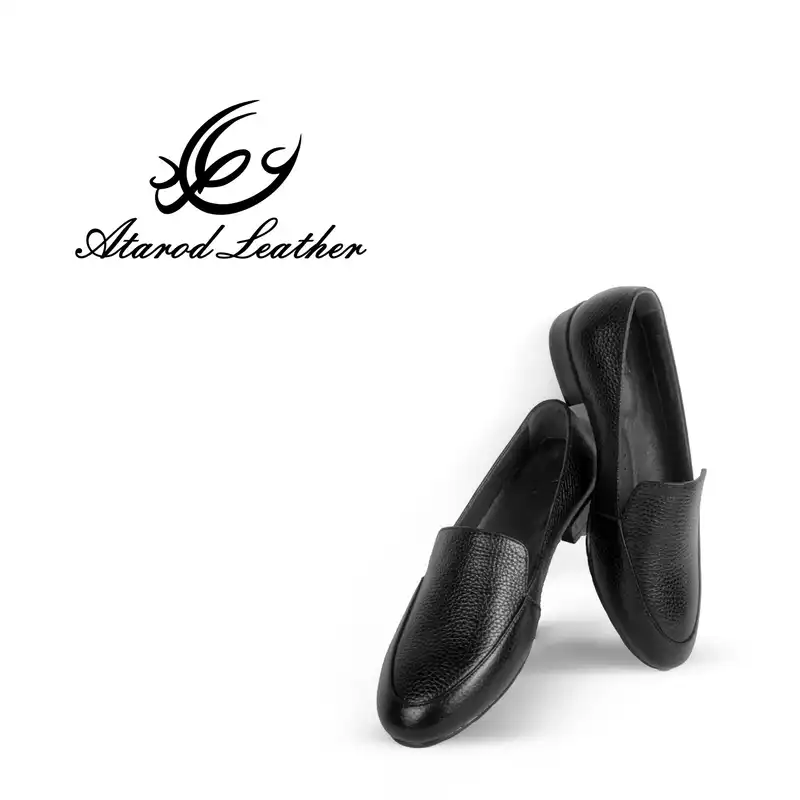 کفش زنانه چرم عطارد مدل چرم طبیعی کد SH182