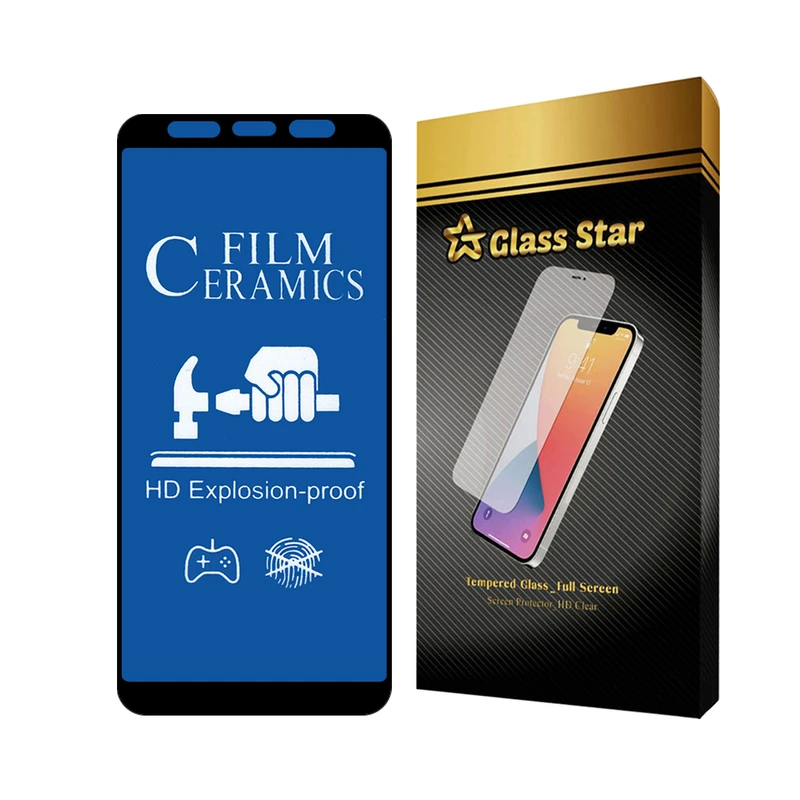 محافظ صفحه نمایش سرامیکی مات گلس استار مدل CERMAG مناسب برای گوشی موبایل سامسونگ Galaxy A8 Plus / Galaxy A6 Plus / Galaxy J8 / Galaxy J4 Plus / Galaxy J4 Core / Galaxy J8
