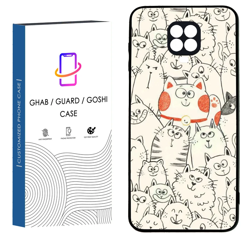 کاور قاب گارد گوشی طرح فانتزی کد 102 - TPU مناسب برای گوشی موبایل شیائومی Redmi Note 9s / Note 9 pro
