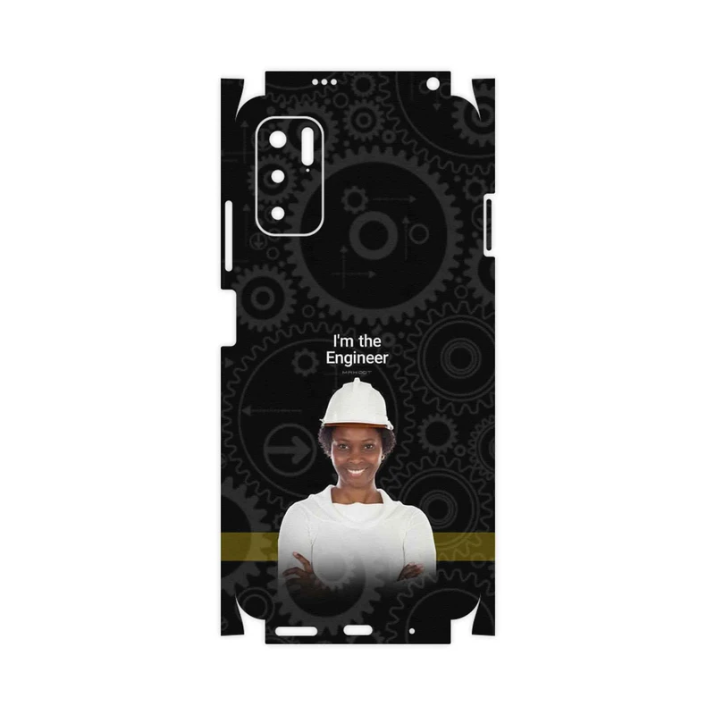 برچسب پوششی ماهوت مدل Engineer-FullSkin مناسب برای گوشی موبایل شیائومی Redmi Note 10 5G