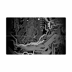 MAHOOT Black Printed Circuit Board Cover Sticker for Microsoft Surface 2 RT 2013