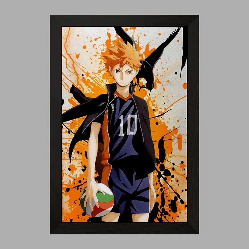 تابلو خندالو مدل هیناتا شویو انیمه هایکیو Haikyu  کد 17752