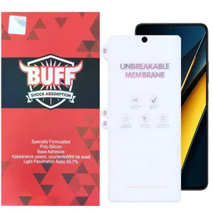 Buff Hydrogel-Matte film screen protector suitable for Xiaomi Poco X6 Pro / X6 / M6 Pro 4G