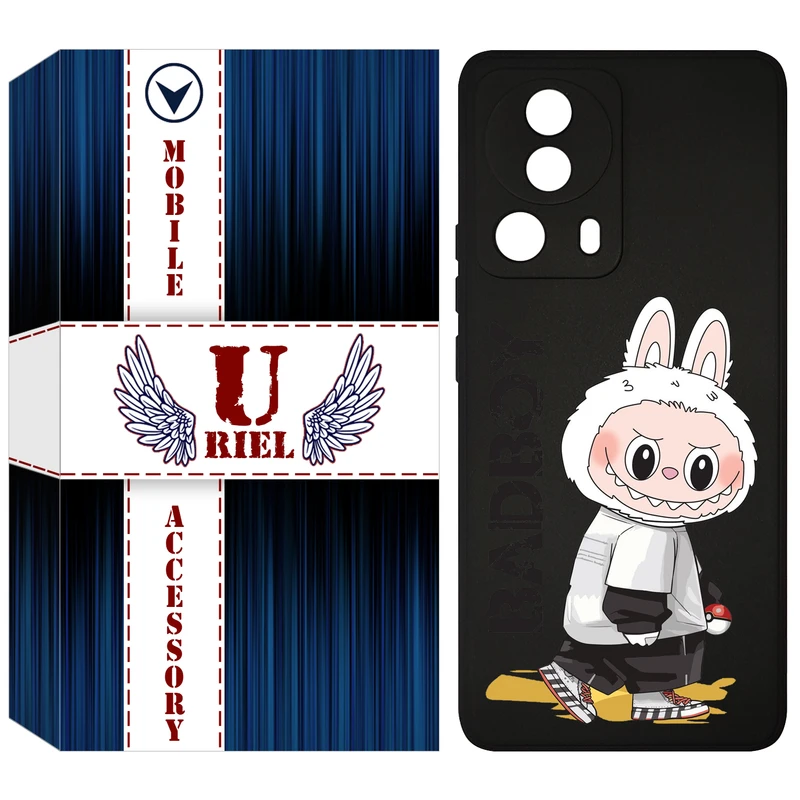 کاور یوریل مدل KSH کد 103 طرح عروسک لبوبو مناسب برای گوشی موبایل شیائومی 13 Lite