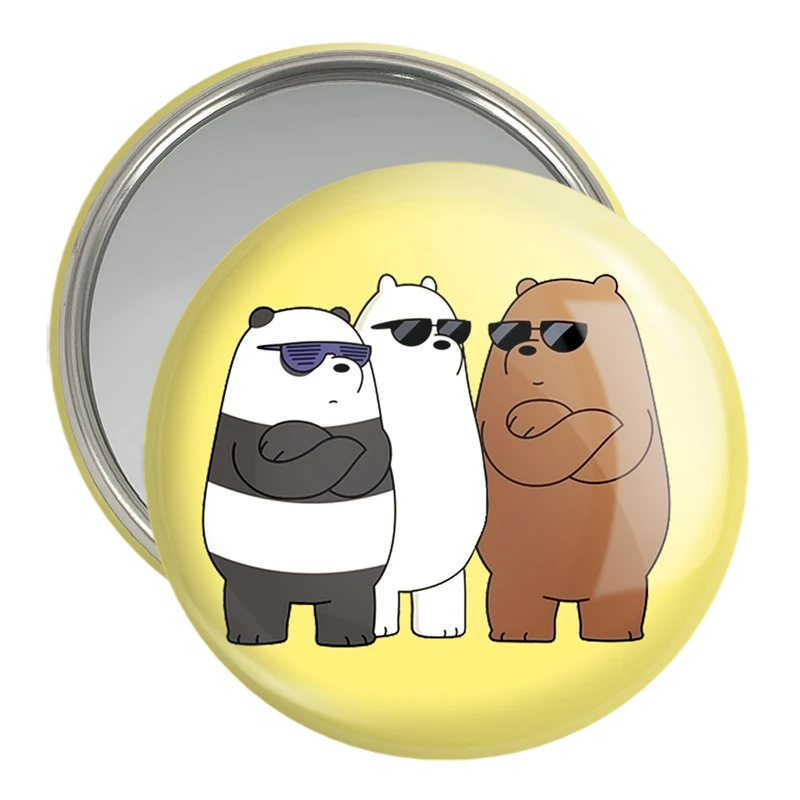 آینه جیبی خندالو مدل انیمیشن سه خرس کله پوک کد 27645